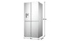 Hisense RQ560N4WCF PureFlat American Fridge Freezer - Silver