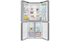 Hisense RQ560N4WCF PureFlat American Fridge Freezer - Silver