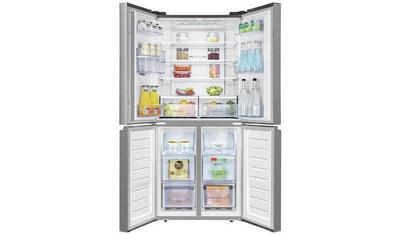 Hisense RQ560N4WCF PureFlat American Fridge Freezer - Silver