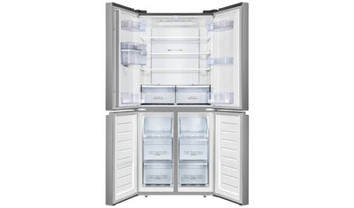 Hisense RQ560N4WCF PureFlat American Fridge Freezer - Silver