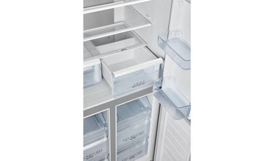 Hisense RQ560N4WCF PureFlat American Fridge Freezer - Silver