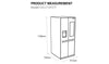 LG GSLV70PZTF American Fridge Freezer - Shiny Steel