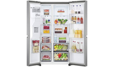 LG GSLV71PZTD American Fridge Freezer - Silver