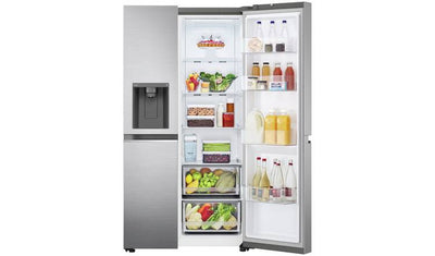 LG GSLV71PZTD American Fridge Freezer - Silver