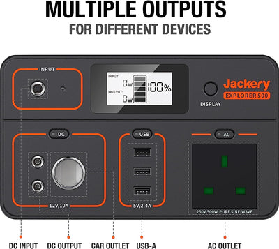 Jackery Explorer 500 Portable Power Station