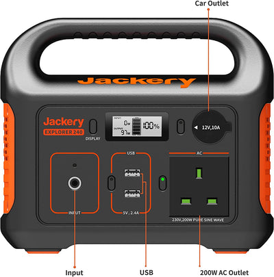 Jackery Explorer 240 Portable Power Station