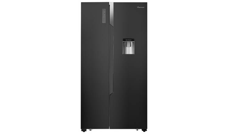 Fridgemaster MS91515BFF American Fridge Freezer - Black