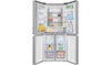Hisense RQ563N4AI1 PureFlat American Fridge Freezer - Silver