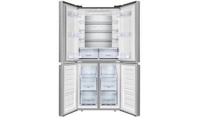 Hisense RQ563N4AI1 PureFlat American Fridge Freezer - Silver