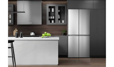 Hisense RQ563N4AI1 PureFlat American Fridge Freezer - Silver