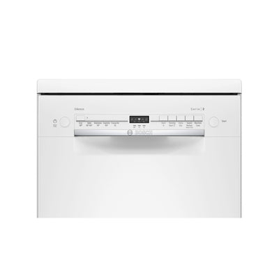 Bosch Series 2 9 Place Settings Freestanding Dishwasher - White