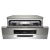 Bosch Series 8 14 Place Settings Freestanding Dishwasher - Silver
