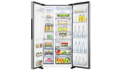 Hisense RS694N4TCF PureFlat American Fridge Freezer-S/Steel