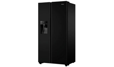 Hisense RS694N4TBF PureFlat American Fridge Freezer - Black