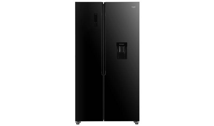 Bush MSBSWTDB20 American Fridge Freezer - Black