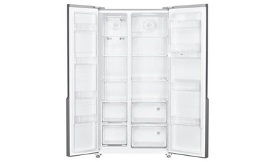 Bush MSBSWTDX20 American Fridge Freezer - Stainless Steel