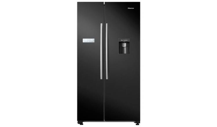 Hisense RS741N4WB11 American Fridge Freezer - Black