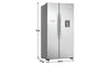Hisense RS741N4WC11 American Fridge freezer - Silver