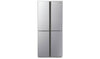 Fridgemaster MQ79394FFS American Fridge Freezer - Silver
