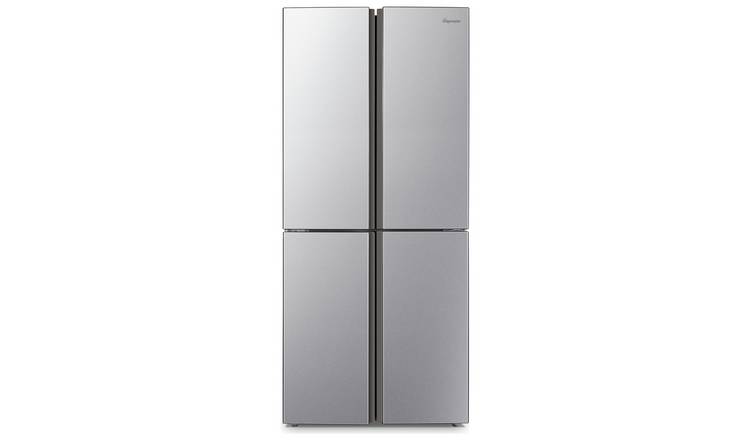 Fridgemaster MQ79394FFS American Fridge Freezer - Silver