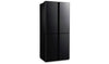 Fridgemaster MQ79394FFB American Fridge Freezer - Black