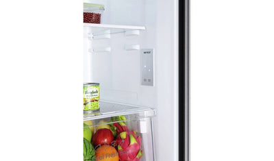 Fridgemaster MQ79394FFB American Fridge Freezer - Black