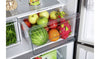 Fridgemaster MQ79394FFB American Fridge Freezer - Black