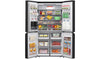 Hisense RQ758N4SWF1 PureFlat American Fridge Freezer-Black