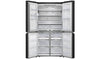 Hisense RQ758N4SWF1 PureFlat American Fridge Freezer-Black