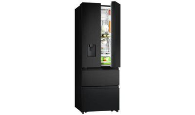 Hisense RF632N4WFF PureFlat American Fridge Freezer-Black