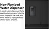 Hisense RF632N4WFF PureFlat American Fridge Freezer-Black