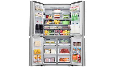 Hisense RQ758N4SWI1 PureFlat American Fridge Freezer S/Steel