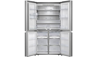 Hisense RQ758N4SWI1 PureFlat American Fridge Freezer S/Steel