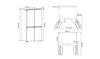 Hisense RQ758N4SWI1 PureFlat American Fridge Freezer S/Steel