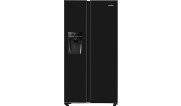 Fridgemaster MS91500IFB American Fridge Freezer - Black