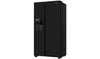 Fridgemaster MS91500IFB American Fridge Freezer - Black