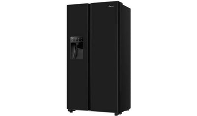Fridgemaster MS91500IFB American Fridge Freezer - Black