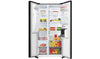Fridgemaster MS91500IFB American Fridge Freezer - Black