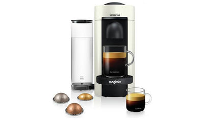 Nespresso Vertuo Plus Pod Coffee Machine by Magimix - White