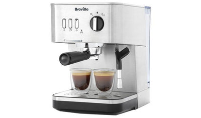 Breville VCF149 Bijou Espresso Coffee Machine - Silver