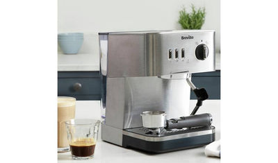 Breville VCF149 Bijou Espresso Coffee Machine - Silver
