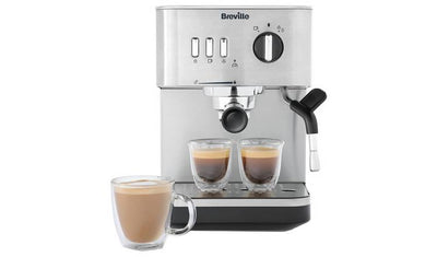 Breville VCF149 Bijou Espresso Coffee Machine - Silver