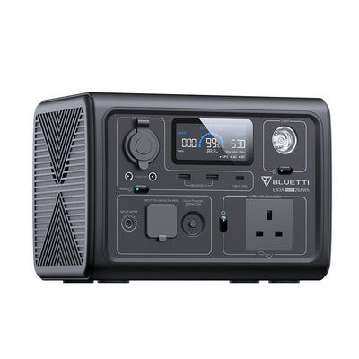 BLUETTI EB3A Gray solar generator 268Wh/600W LiFePO4 Battery