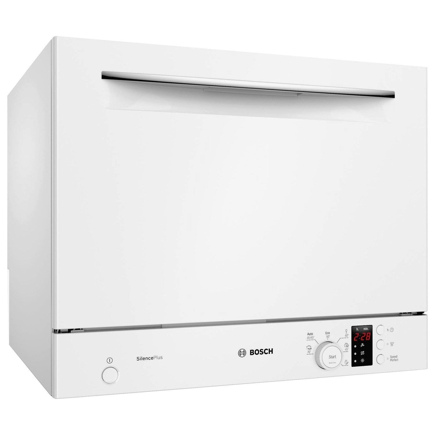 Bosch Series 4 6 Place Settings Freestanding Table Top Dishwasher - White