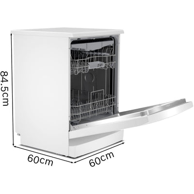 Bosch Series 2 13 Place Settings Freestanding Dishwasher - White