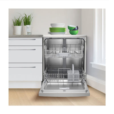 Bosch Series 2 12 Place Settings Freestanding Dishwasher - Silver