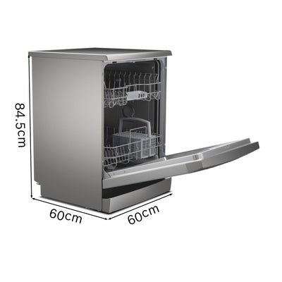 Bosch Series 2 12 Place Settings Freestanding Dishwasher - Silver