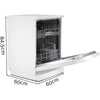 Bosch Serie 2 12 Place Settings Freestanding Dishwasher - White