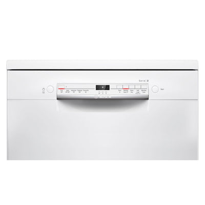 Bosch Serie 2 12 Place Settings Freestanding Dishwasher - White