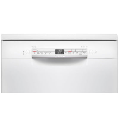 Bosch Series 2 12 Place Settings Freestanding Dishwasher - White